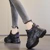 Women's 8cm Height-Increasing Breathable Chunky Sneakers - Thick-Soled Mesh Casual Shoes A8682