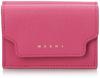 Marni Women's Light Orchid Pink Leather Tri-fold Wallet, Free Size (PFMOW02U07LV520 Trunk)