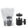 Rotary Mount Hot Shoe Ball Head 1/4" Screw Tripod Ball Head  for DSLR/DV