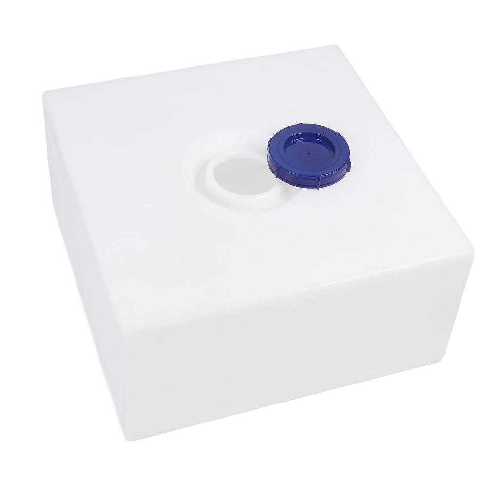 18.5 Gallon RV Water Storage Tank 20.28x20.28x10.24in Portable LLDPE Water Holding Tank for Trailer Camping Vehicles