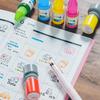 10 ml tuszu reagującego na UV, szybkoschnący, wodoodporny płyn do stempli do scrapbookingu, dzienników, pieczęci urzędowych