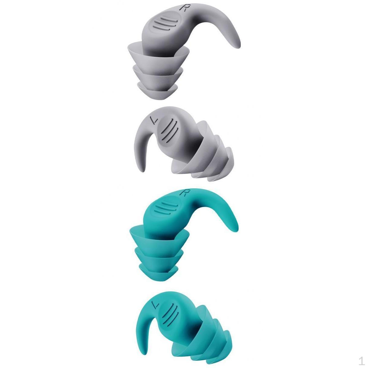 

2 пары силиконовых беруш для сна, храпа, плавания, концерта, учебы музыканта