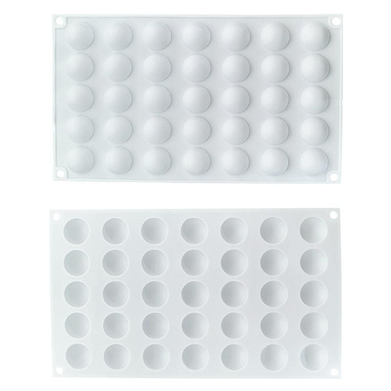 35 Grids Silicone Mold French Mousse Cake Mooncake DIY Baking Tool (BPA Free, No FDA Certificate) C