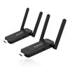 Professional 4K Wireless Display Transmitter and Receiver Set, Support up to 16 Devices, Multi-Screen Sharing, Range 50m