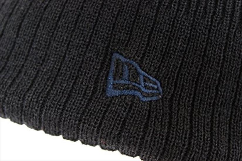 New Era Knit with Fleece Lining In Deep Navy Cap/Beanie