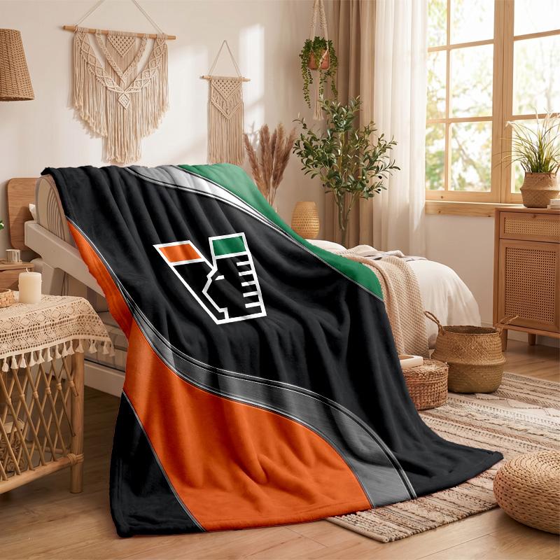 Venezia FC Football Print Flannel Blanket Soft Warm Sofa Bed Throw Blanket For Home Office Bedroom