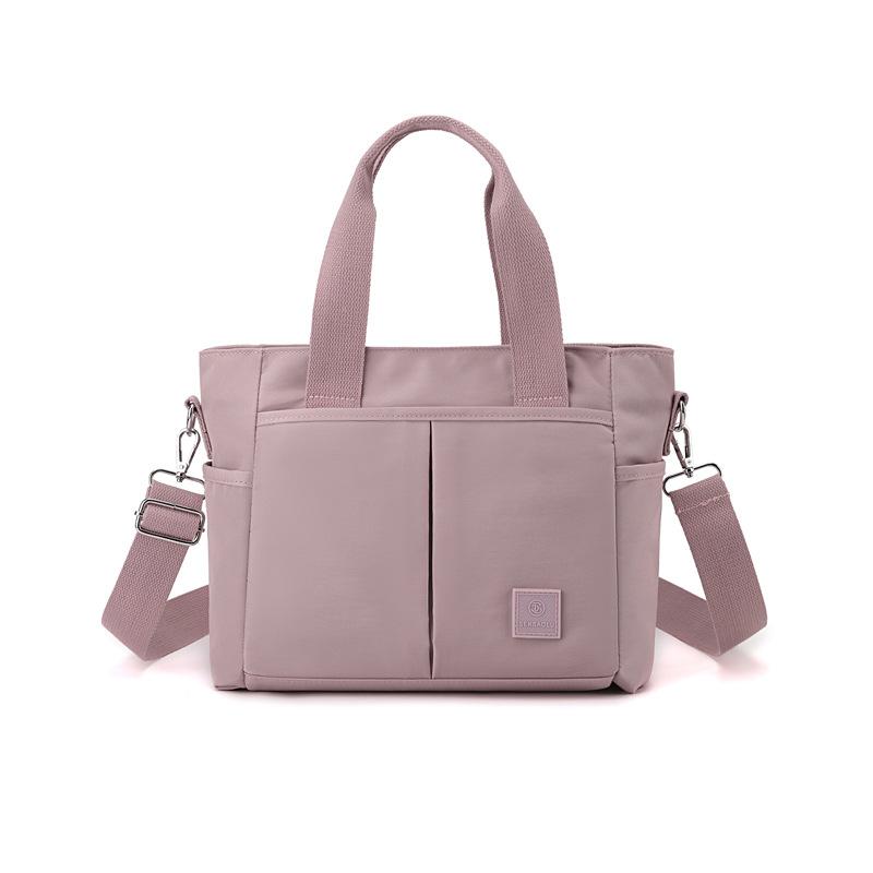 Dámská taška tote s velkou kapacitou Venkovní nylonová taška přes rameno Taška pro matku středního věku Multifunkční taška crossbody pro dojíždění