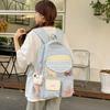 Backpack simple storage high value cute schoolbag junior high school students high value new cartoon large capacity