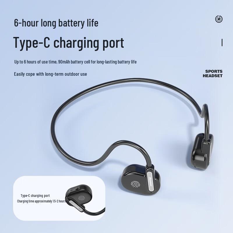 Newmine mini6S Open-Ear Air Conduction Bluetooth Headset