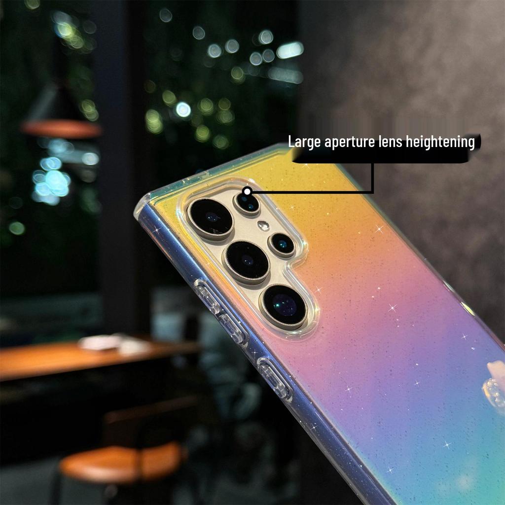 Samsung S26 Ultra Gradient Glitter Magnetic Phone Case