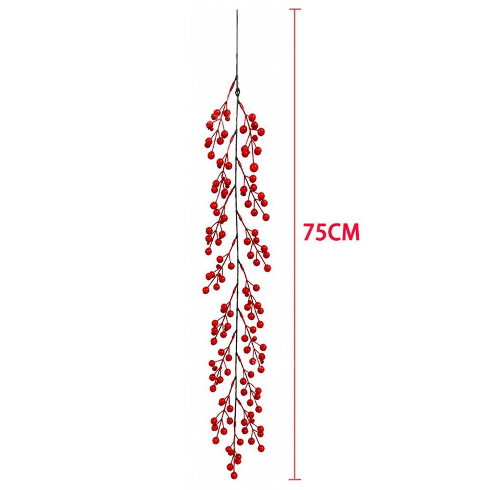 Red Faux Berry Vine Hanging Berry Garland Fashion Artificial Berry Vine Christmas Decoration