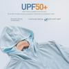 Atmungsaktive Sonnenschutzjacke aus Eisseide mit LSF 50 – Unisex-Sommersportbekleidung