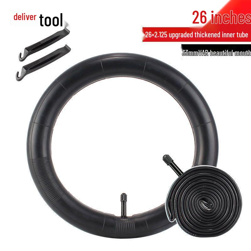 Bicycle Inner Tube for 12-26 Inch Mountain and Children's Bikes