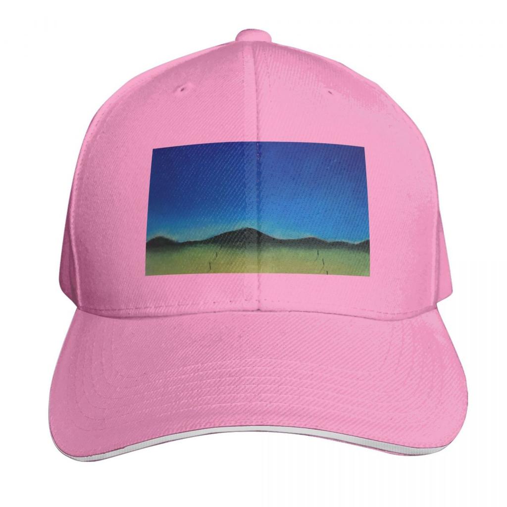 Green and Blue Mindscape Baseball Cap Golf Hat Luxury Cap Beach Hat Winter Hats for Unisex Unisexs Womens