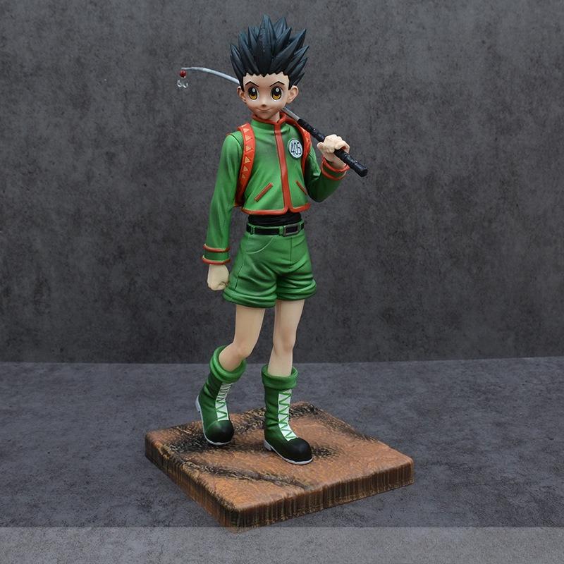 

Gon Killua GK hunter x anime character figure boxed peripheral model doll desktop cartoon ornament toy pvc birthday gift Entertaining Play Safe