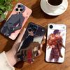 Anime Toradora Mobile Cell Phone Case For iPhone17,16,15,14,13,12,11 Plus,Pro Soft Silicone Black Cover