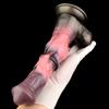 YOCY Knoten Pferde Penis Anal Dildos Vaginal G-Punkt Stimulator Tierischer Penis Silikon Anal Plug Sexspielzeug für Frauen Männer Masturbator