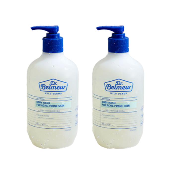 Dr. Belmeur Mild Derma Acne Body Wash 500ML / 16.9 Fl.oz. (3 Options)