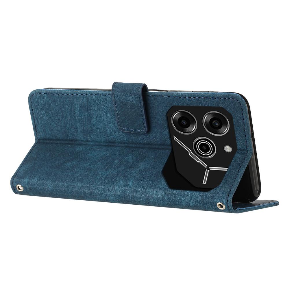 For TECNO Pova 6 Pro 5G/Li 9 Wholesale Phone Case Lines Imprint PU Leather Wallet Cover