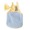 Love Embossed Textured Suspender Small Dog Teddy Bigbear Pomeranian Puppy Clothing Small Milk Dog Summer Pet Clothing