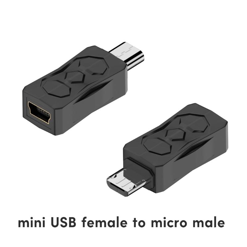 USB2.0 Adapter Micro/Mini Stecker Buchse Konverter Anschluss USB Ladeadapter für Computer Tablet PC Mobiltelefone