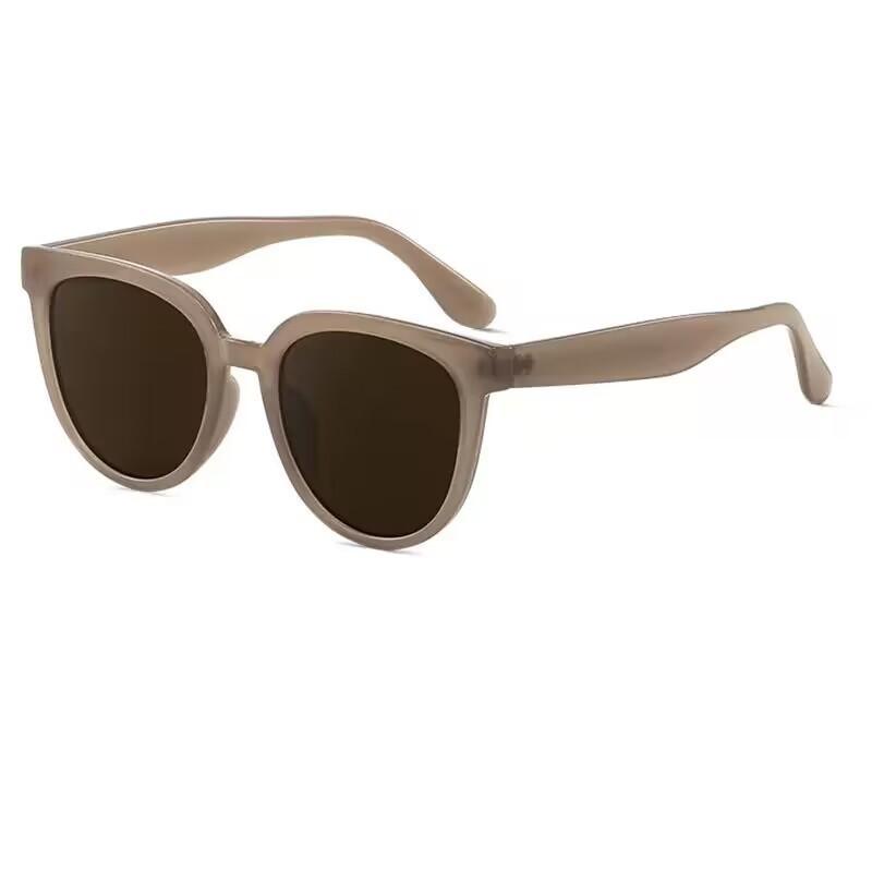 Korean Oval Frame Sunglasses Women Ins Trendy Retro Personalized Sunglasses