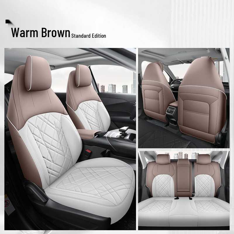 Changan Eado Perforated Leather Car Seat Cushion for Five Seats, All-Season Eado Dedicated