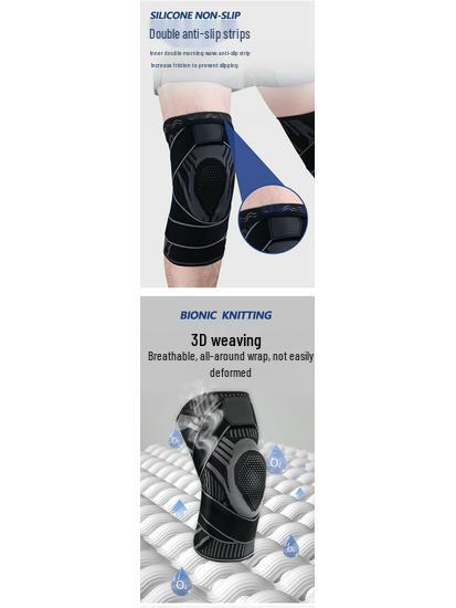 Knee Support Compression Pads for Outdoor Sports: Shock-Absorbing, Breathable, Anti-Collision for Basketball, Cycling, Running, Mountaineering