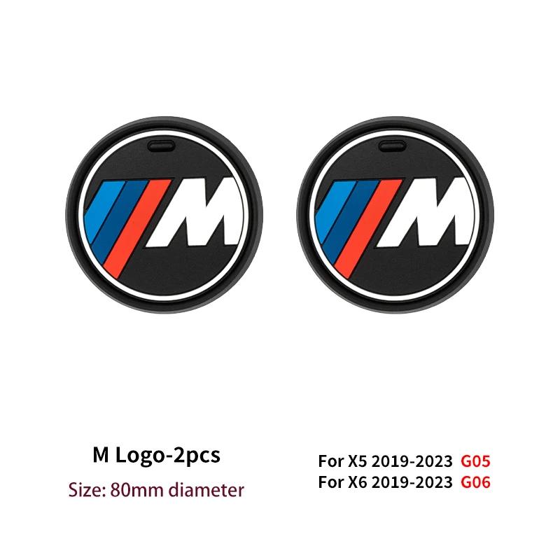 

Hot 2025 M Power Car Coasters Silicone Anti-Slip Water Cup Mat For BMW X1 X2 X3 X5 X4 X6 X7 G30 G20 G32 G11 G12 F40 F30 F20 F10