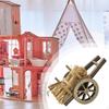 1/12 Scale Miniature Firewood Cart Model Diorama Layout Craft Scene Layouts Collection