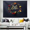 Christmas Balls And Snow Wall Hanging Tapestry Christmas Wall Hanging Tree Wall Hanging Gorgeous Christmas Tree Fireplace Gifts