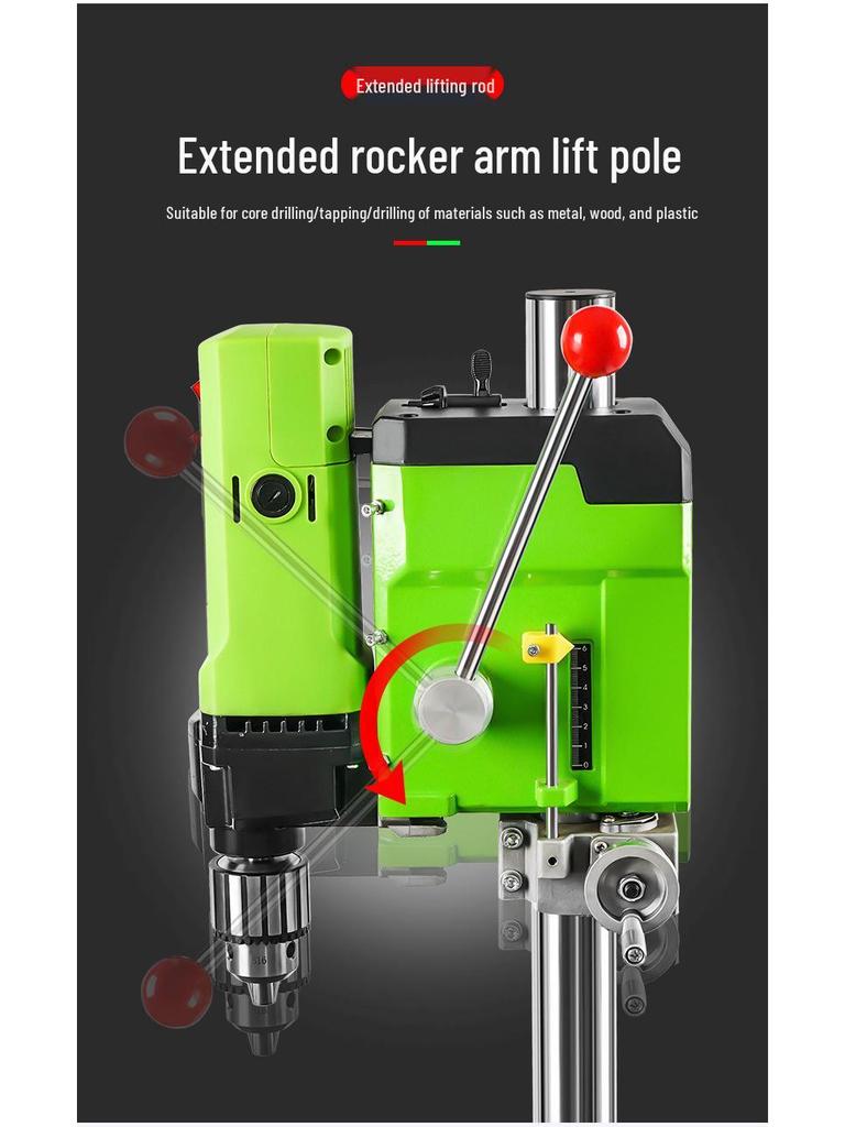 220V Micro Mini Drill Press: Multifunctional Bench Milling & Drilling Tool for Household & Industrial Use