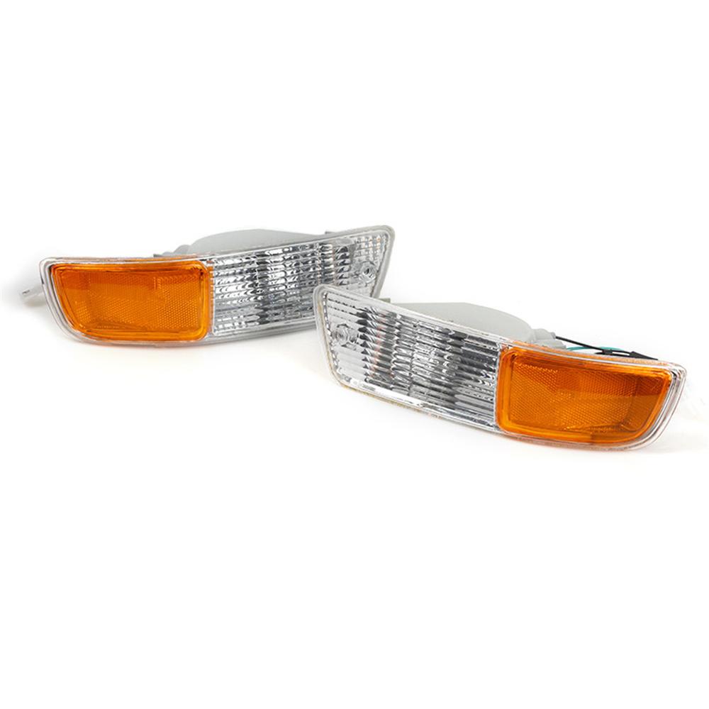 2pcs Turn Signal Corner Side Marker Parking Lights for Toyota Rav4 1998-00