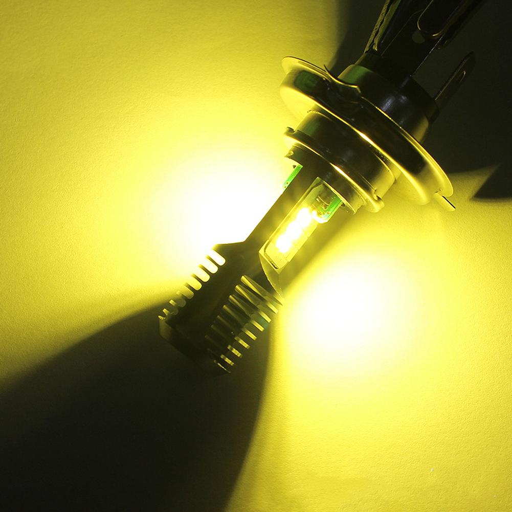 Motorcycle Headlight Motorcycle Scooter H4 BA20D PX15D 24 LED Light Super Bright Light Lamp Moto DRL Lights