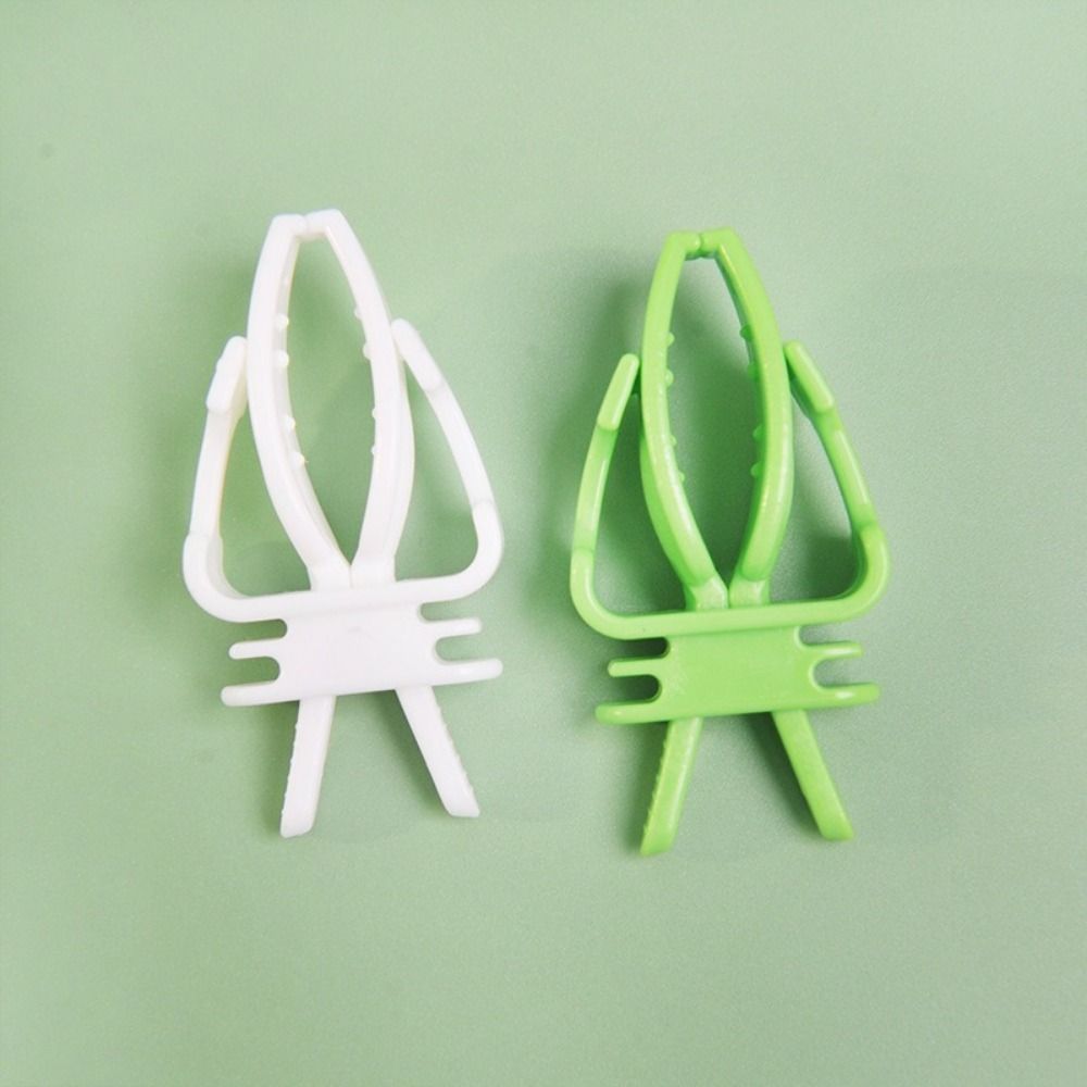 6Pcs Plastic Pet Bird Food Clip Mini Practical Parrot Fruit Vegetable Clip Portable Birds Food Holder Large Cages