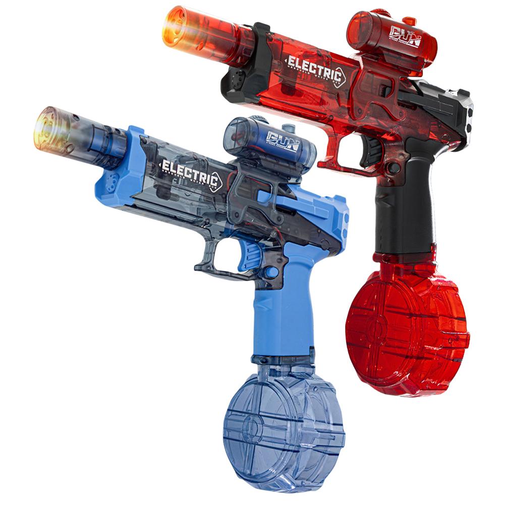 Automatické stříkací pistole 26 FT Automatická vodní pistole Vodní pistole Blaster Soaker pro děti Dospělí Hračka na letní párty u bazénu
