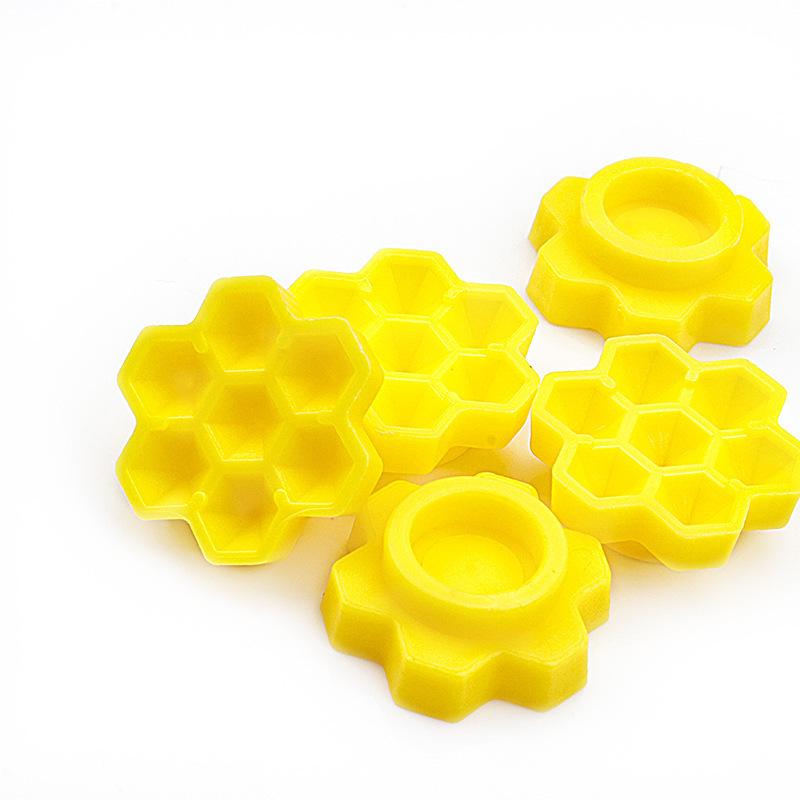 100-Pack Honeycomb Glue Delay Cups for Eyelash Extensions