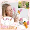 Easter Pet Headband With  Ears For Cats And Dogs - Adorable Holiday Outfits For Dogs And Cats