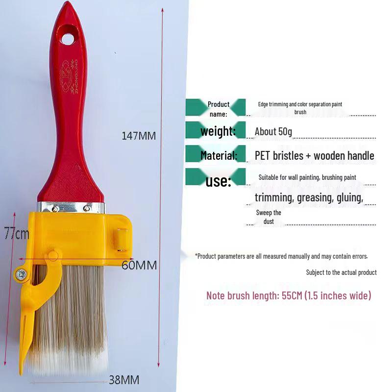 Multi-Purpose Corner Paint Brush for Wall and Trim