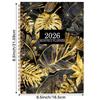 Index Tags 2026 Planner Notebook Spiral Binding Spiral Notebook  Daily Organization