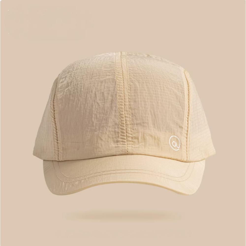 Letter Embroidered Short Brim Baseball Cap, Waterproof Plain Sport Hat For Men Women Outdoor Running Cycling Fashion Headwear