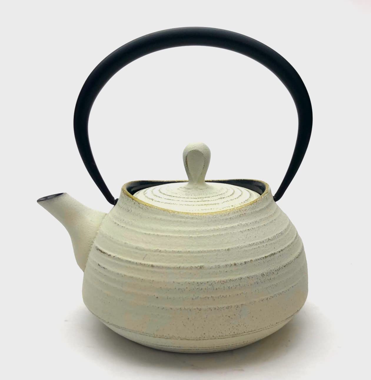 

Ichiudo Nambu Ironware Teapot, Hakeme, 0.4L, Premium Ivory