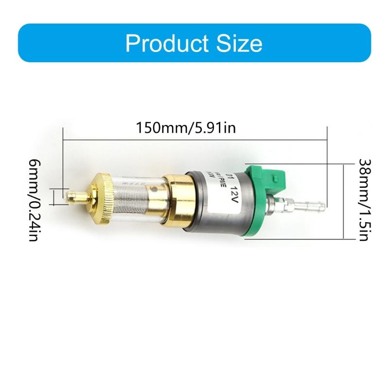 22ml/28ml 12V 24V Energy Saving Robust Fuel Pump for Quiet Parking Heaters Comfortable Environment Long Distance Drivers