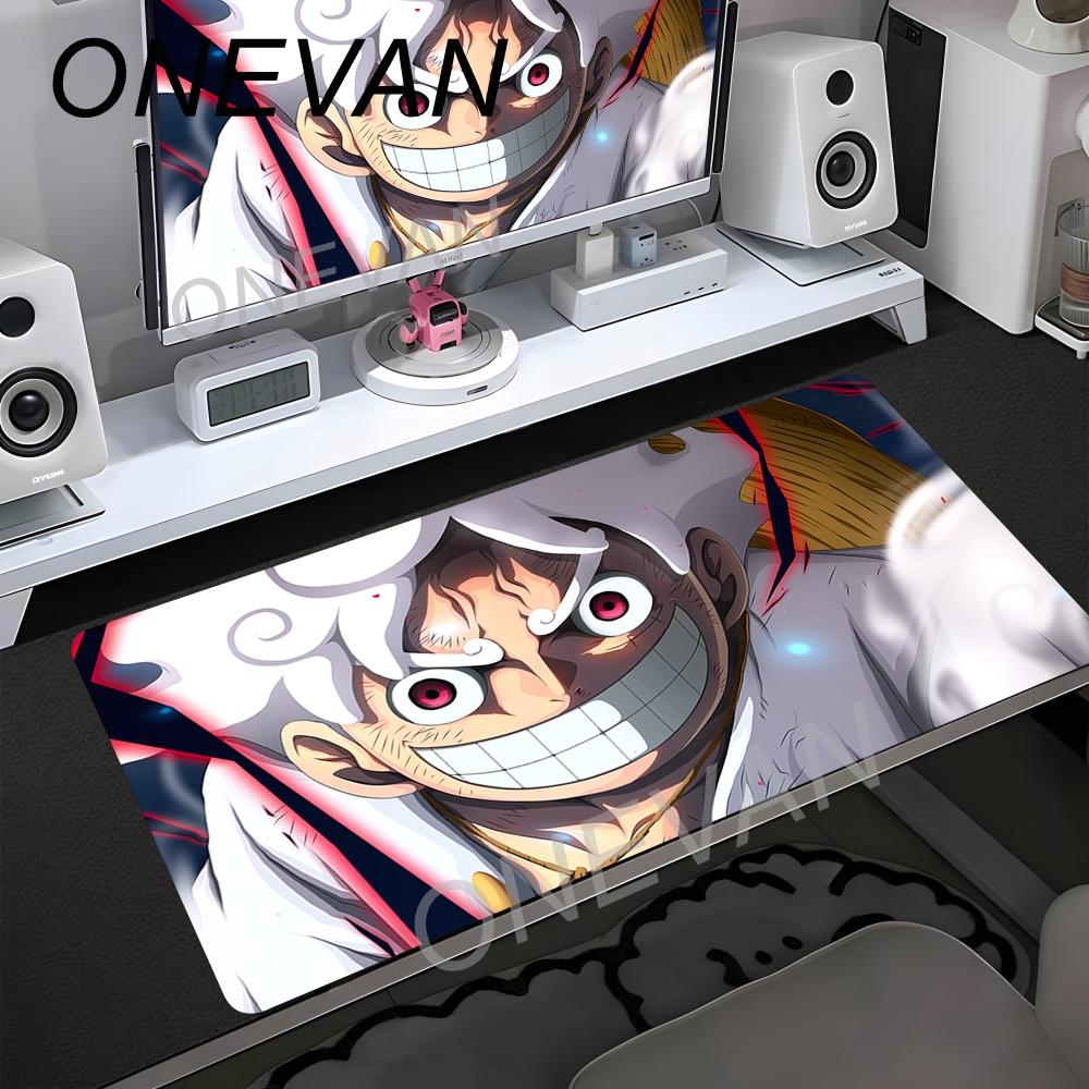 Mouse Pad Computer Size Mousepad Non-slip Gamer Keyboard Pads One Piece Luffy Mausepad New Keyboard Mats Design Desk Mat Carpet