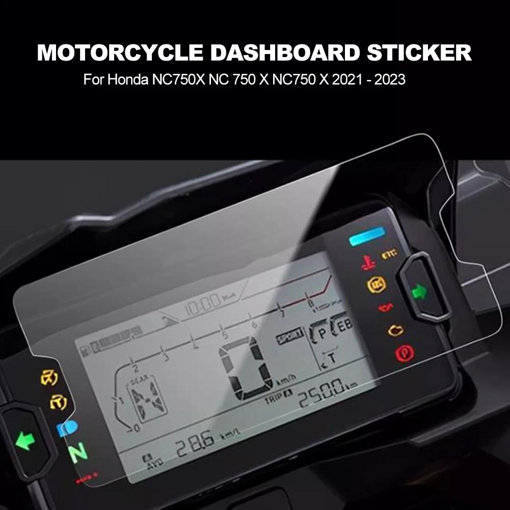 1/2 Stück Motorrad-Kratzcluster-Bildschirm-Dashboard-Schutzinstrumentenfolie passend für Honda NC750X NC 750 X NC750 X 2021–2024