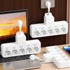 EU Plug Power Adapter, AC Sockets with Individual Switches, Optional USB/Type-C Ports