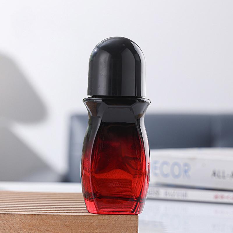Essential Oil Roller Bottle Empty Refillable Clear Glass Roller Bottle Perfume With Roller Travel Cosmetic Container Cosmetic