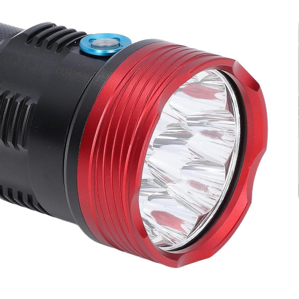 9 LED Flashlight 8000lm 3 Modes IPX5 Waterproof Ideal for Camping and Outdoor Travel