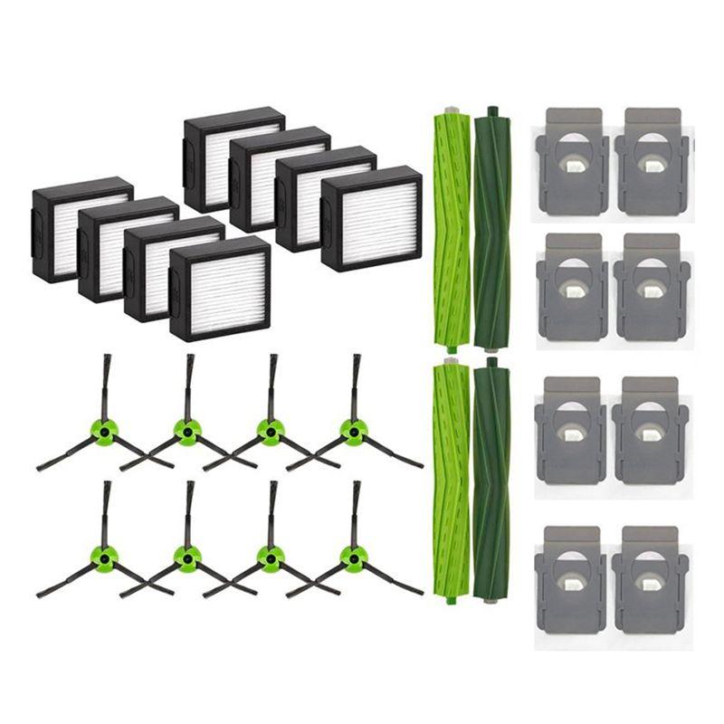 AEE4-28 Pcs For Irobot Roomba Combo J7/ Combo J7+/ Comboj9+/ Combo 10 Max Robot Replacement Parts Cleaner Parts Replacement