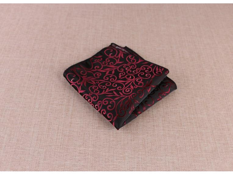 Men's Pocket Square: Customizable Logo Pattern Handkerchief for Gentleman, Evening Accessories